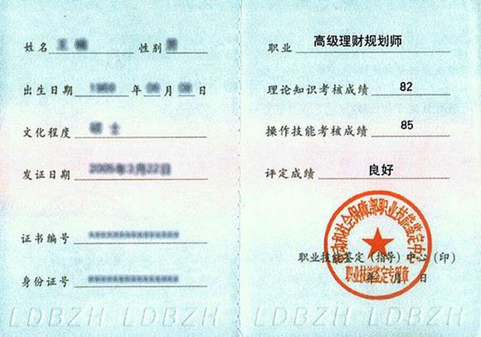 理财规划师成绩(理财规划师成绩多少分)
